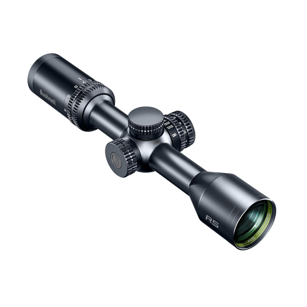 Bushnell R5 4-12x40 Illuminated DOA-LRH800 Riflescope, HD Optical System, Fully-Multi Coated Lenses, EXO Barrier, IPX7 Waterproo