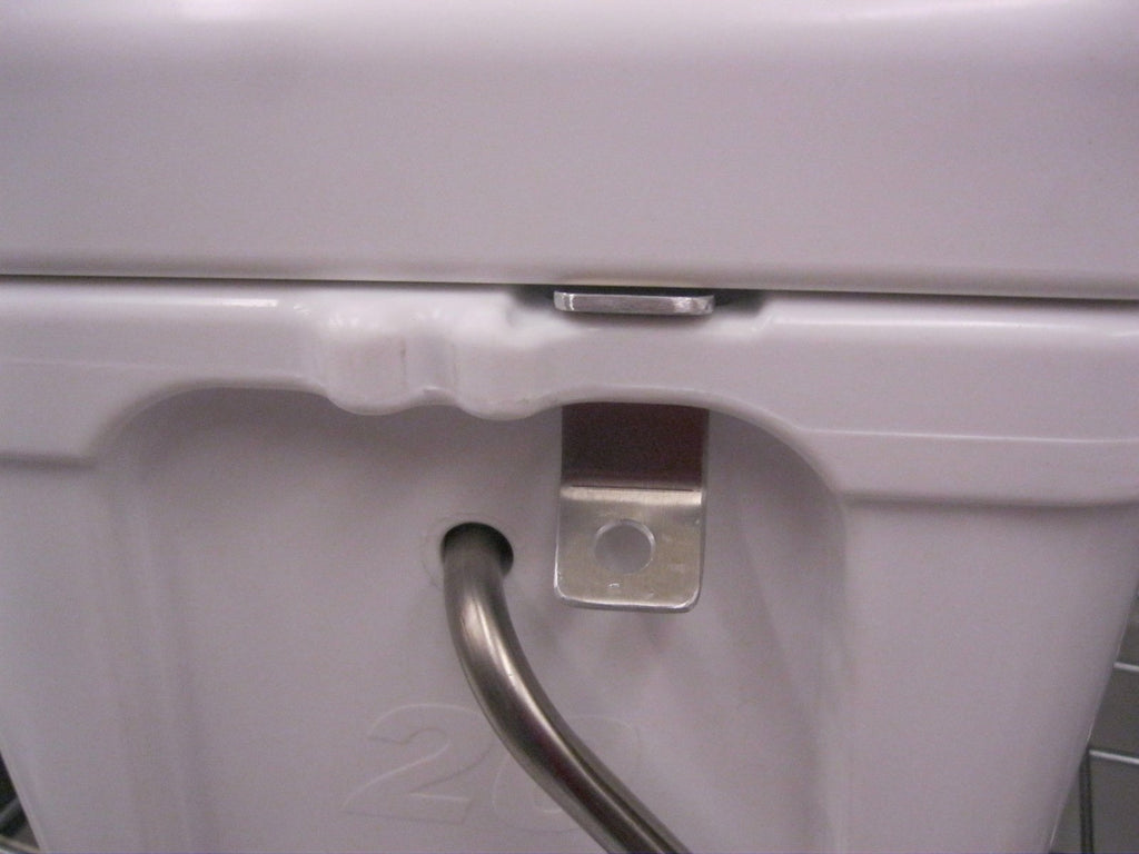 Codyco Aluminum Security Cooler Bracket Lock & Cable Made To Fit Rtic 20 Cooler