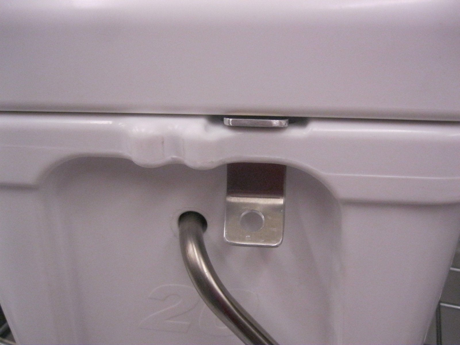 Codyco Aluminum Security Cooler Bracket Lock & Cable Made To Fit Rtic 20 Cooler