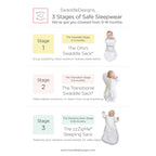 Swaddledesigns Baby Velvet Sleeping Sack, Pastel Yellow With Yellow Trim, 0-6 Months, Wearable Blanket With 2-Way Zipper