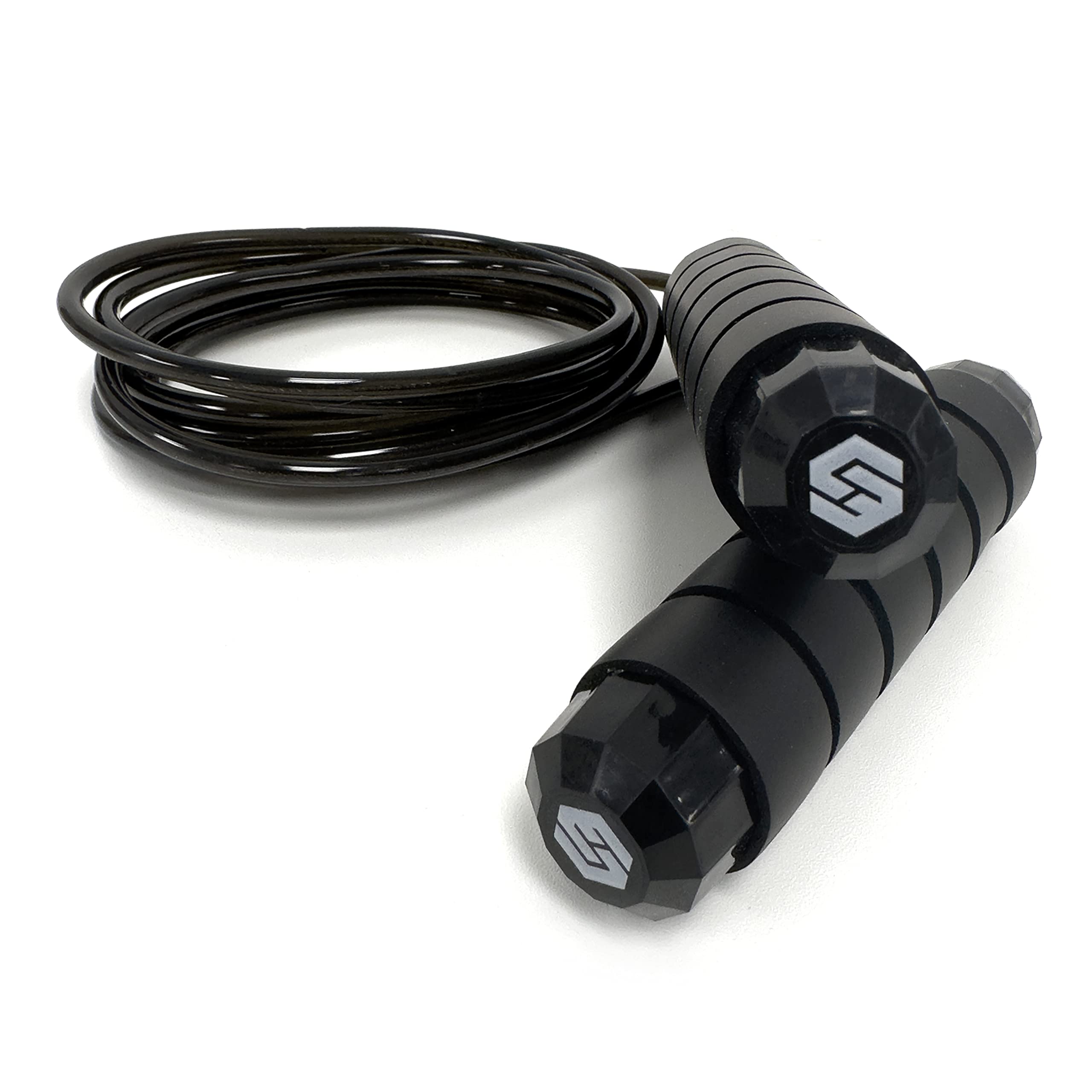 Skelcore 9ft Speed Skipping Rope - Rapid Weighted Speed Jump Rope with Memory Foam Handles, Ideal for Double Under Jump Rope, Ae