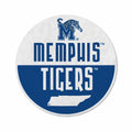 Rico Industries Ncaa Memphis Tigers Classic Shape Cut Pennant - Home And Living Room D  Cor - Soft Felt Ez To Hang 20.5 X 18