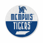 Rico Industries Ncaa Memphis Tigers Classic Shape Cut Pennant - Home And Living Room D  Cor - Soft Felt Ez To Hang 20.5 X 18