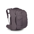 Osprey Fairview 55L Womens Travel Backpack - Carry On Bag with Personal Item Sized Detachable Daypack, Graphite Purple