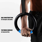 Zelus Gymnastic Rings, Exercise Olympic Rings With Adjustable Straps, Steel Buckles, Perfect For Workout, Strength Training, Pul