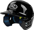 Rawlings | MACH Batting Helmet | Gloss Black | Senior (6 7/8 - 7 5/8)