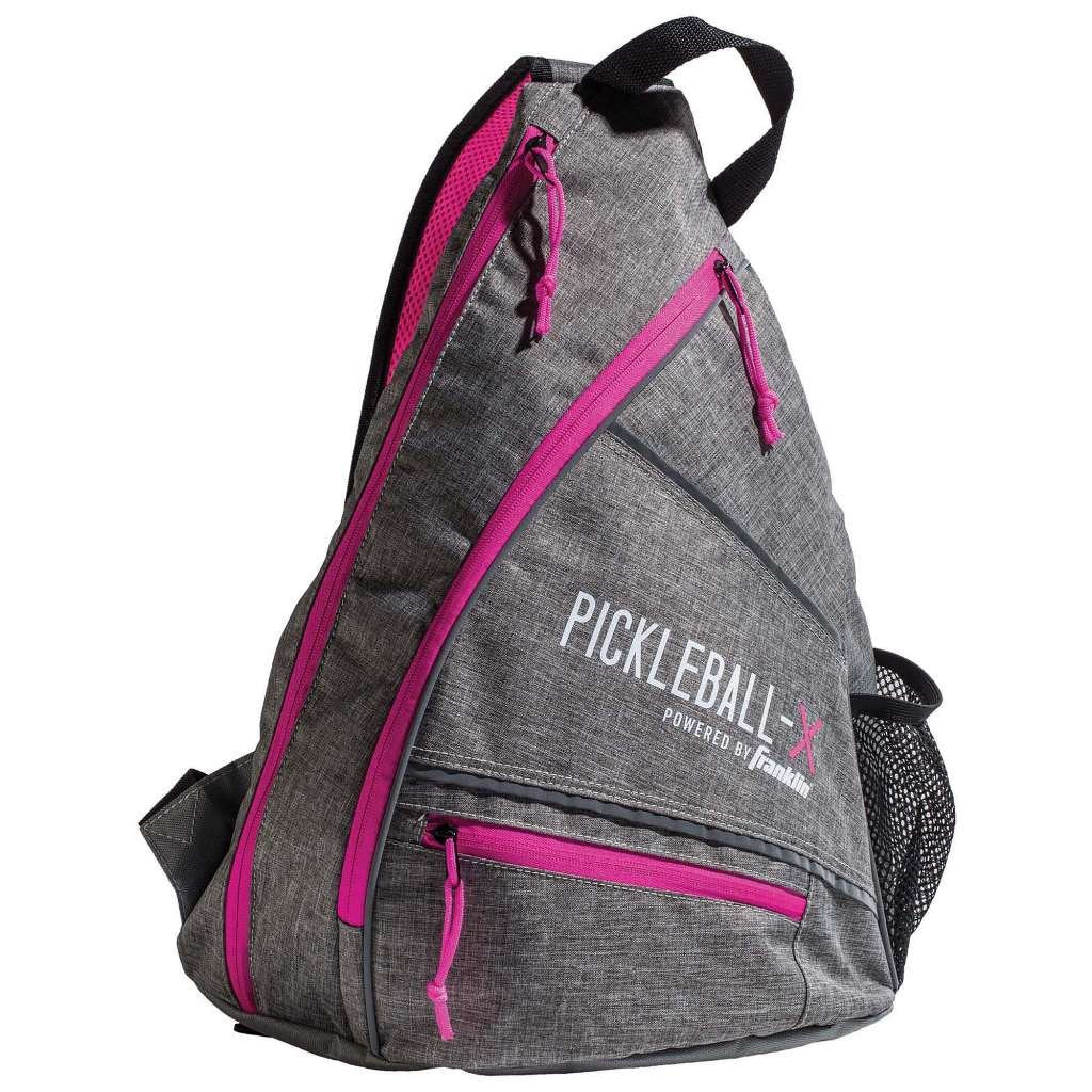 Franklin Sports Pickleball Bags - Pickleball Sling Bag Backpack For Gear + Equipment - Bag For Men Women - Holds Paddles, Balls