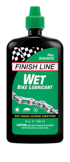 Finish Line Wet Bike Lubricant Squeeze Bottle, 8 Oz.