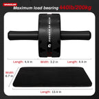 Vinsguir Ab Roller Wheel, Abs Workout Equipment For Abdominal & Core Strength Training, Exercise Wheels For Home Gym, Fitness Eq