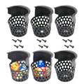 Pool Table Pockets Replacement Pockets For Billiard Table Set Of 6 Plastic Web Pockets