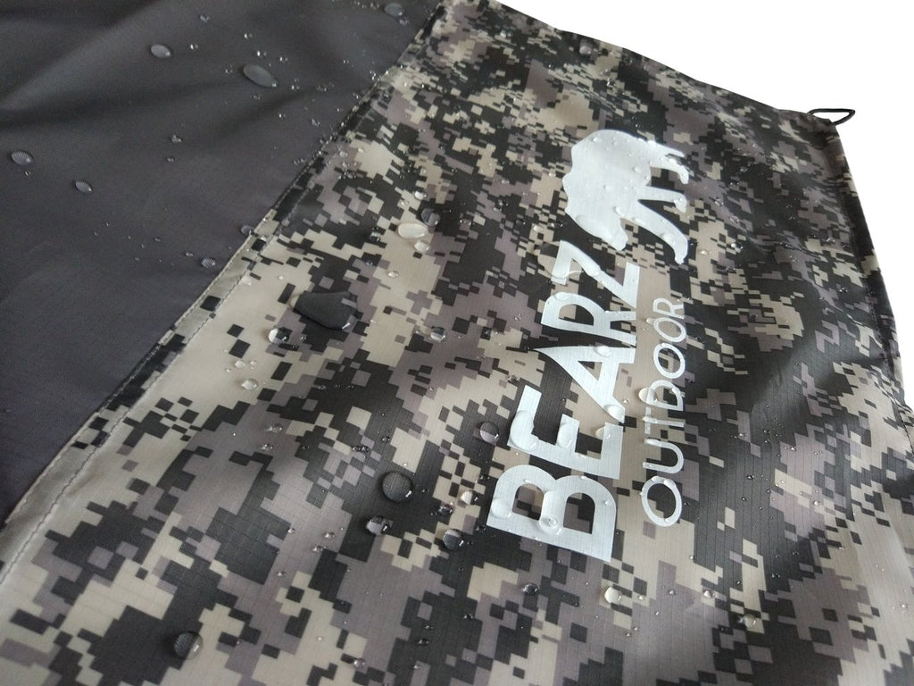 Bearz Outdoor Pocket Blanket - Waterproof Picnic Blanket, Compact Travel Blanket, Picnic Blankets Waterproof Foldable Lightweigh