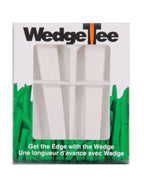 Charter Golf Plastic Wedge Tees 3 Ct White Cleans Grooves Shoes