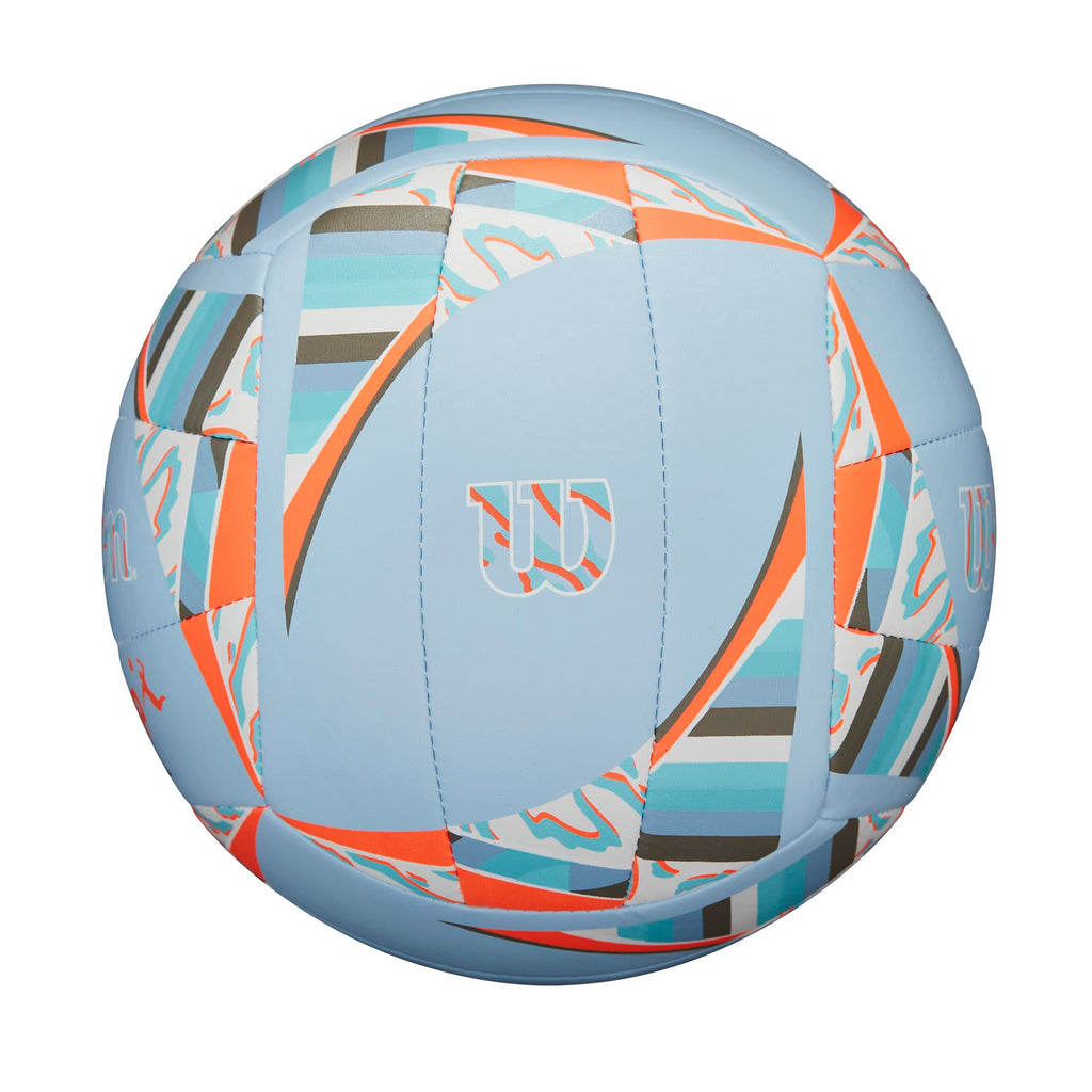 Wilson Avp Movement Volleyball - Official Size, Blue/Orange/White