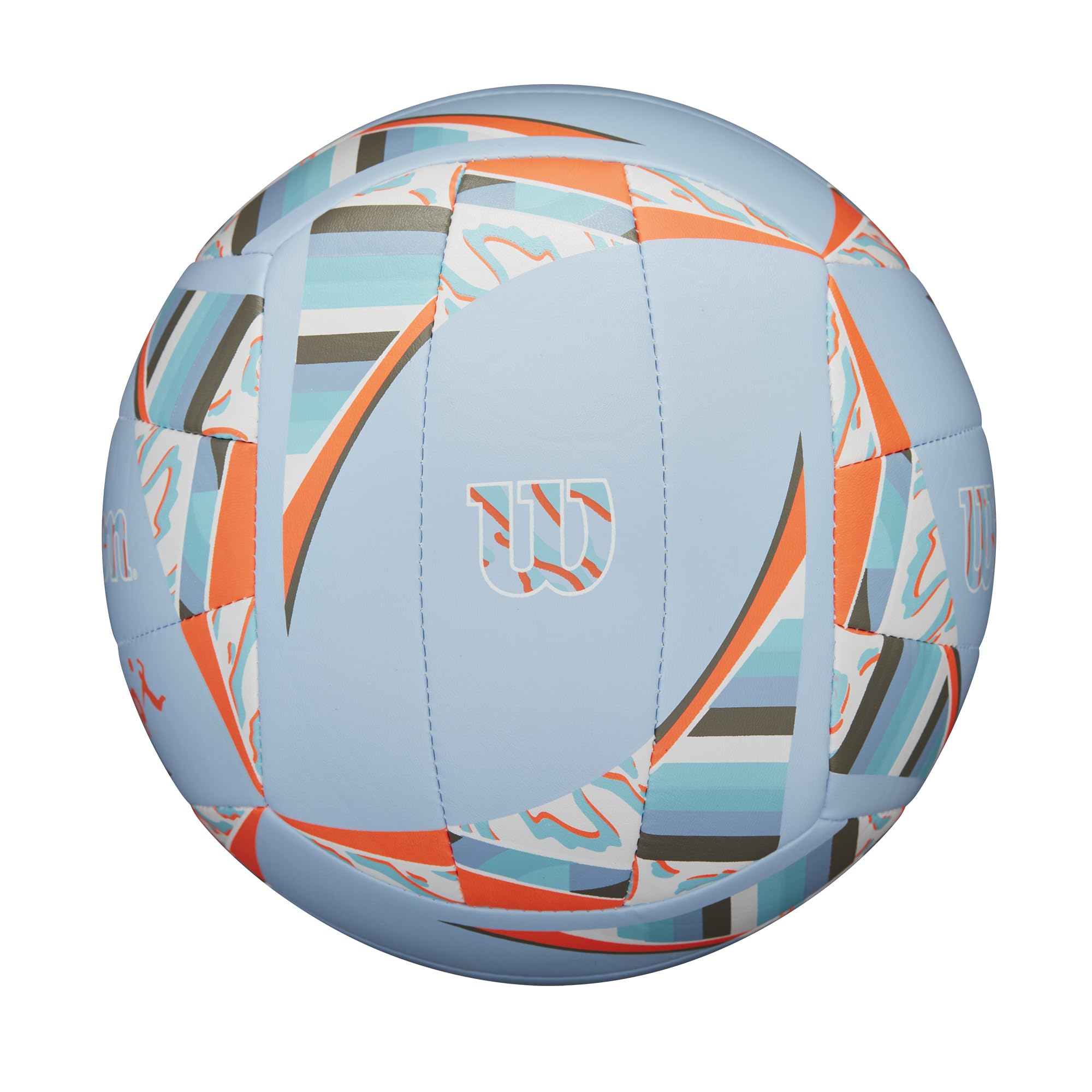 Wilson Avp Movement Volleyball - Official Size, Blue/Orange/White