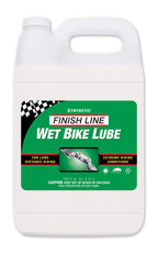 Finish Line Wet Bicycle Chain Lube 1 Gallon Jug