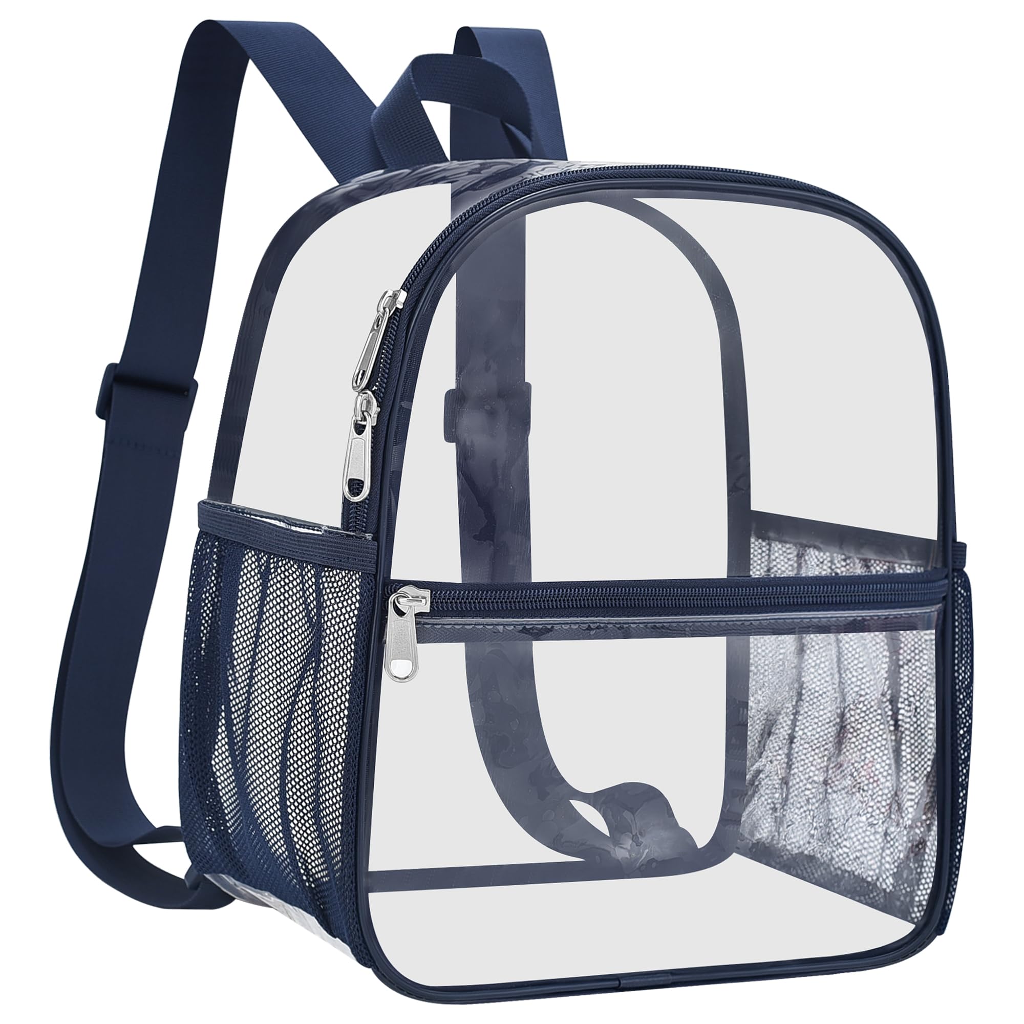 Oraben Clear Backpack Stadium Approved 12X11x6, Waterproof Clear Bag Stadium Backpack for Concert Work Sport Event