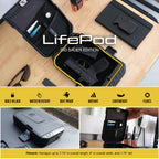 Vaultek Sig Sauer Edition Lifepod Secure Waterproof Travel Case Rugged Electronic Lock Box Travel Organizer Portable Handgun Cas