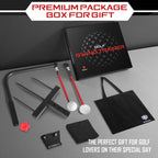 Kidzies Golf Swing Trainer Aid - Durable Iron Golf Practice Swing Groover & Hitting Training Aid - Golf Accessories For Any Leve