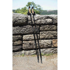 Montem Nordic Walking/Fitness/Hiking/Trekking Poles (Black)