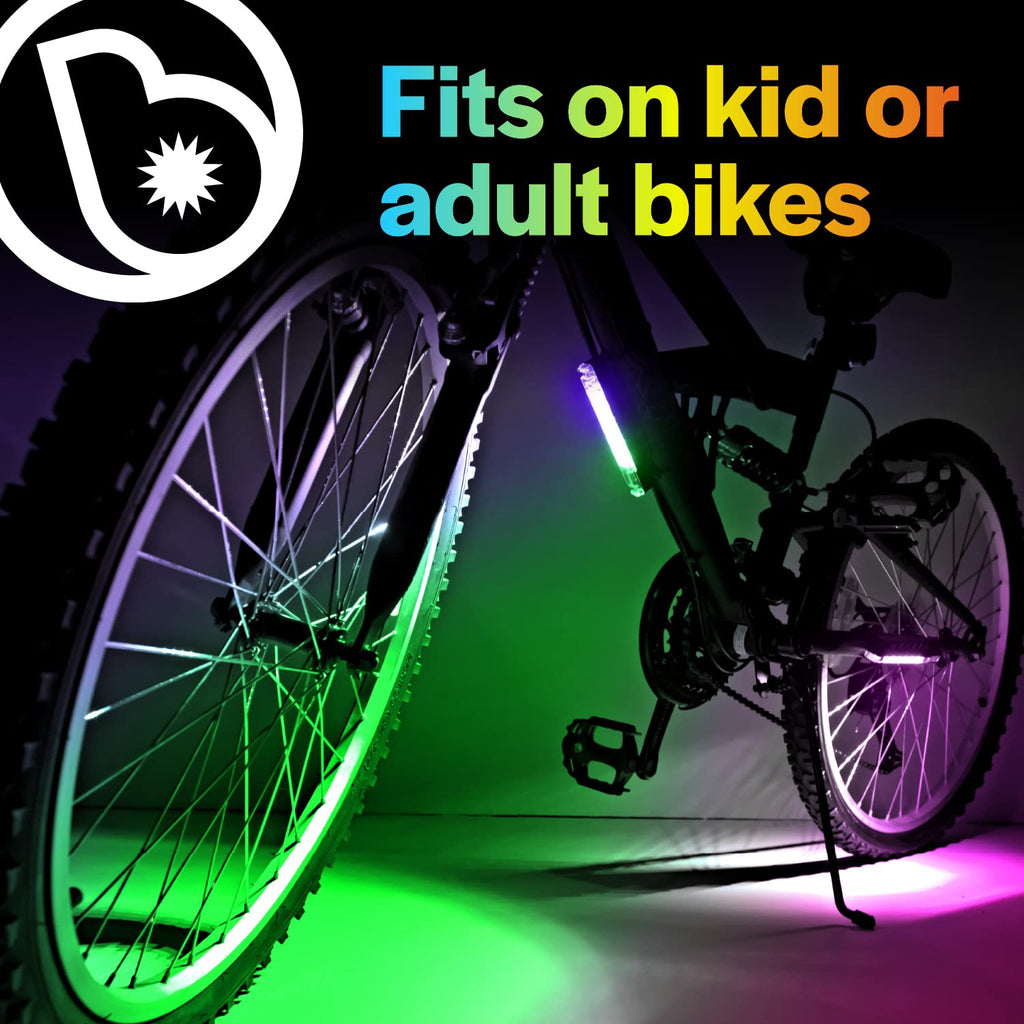 Brightz Gobrightz Led Bicycle Frame Accessory Light, Color Morphing