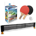 Donic-Schildkrt Mini FSC Table Tennis Set, 2 FSC Rackets, Net with Suction Cup Posts, 1 Ball, New Cardboard Packaging, 788460