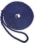 New England Ropes Boating Accessories Dockline 1/2 X 35 Nylon Navy 60531600035