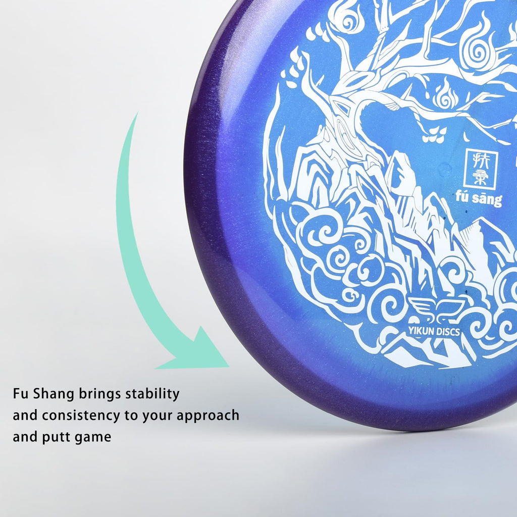 Yikun Professional Pdga Disc Golf Stable Putt & Approach 170-175G Glaze Line Putter Perfect For Outdoor Games And Competition