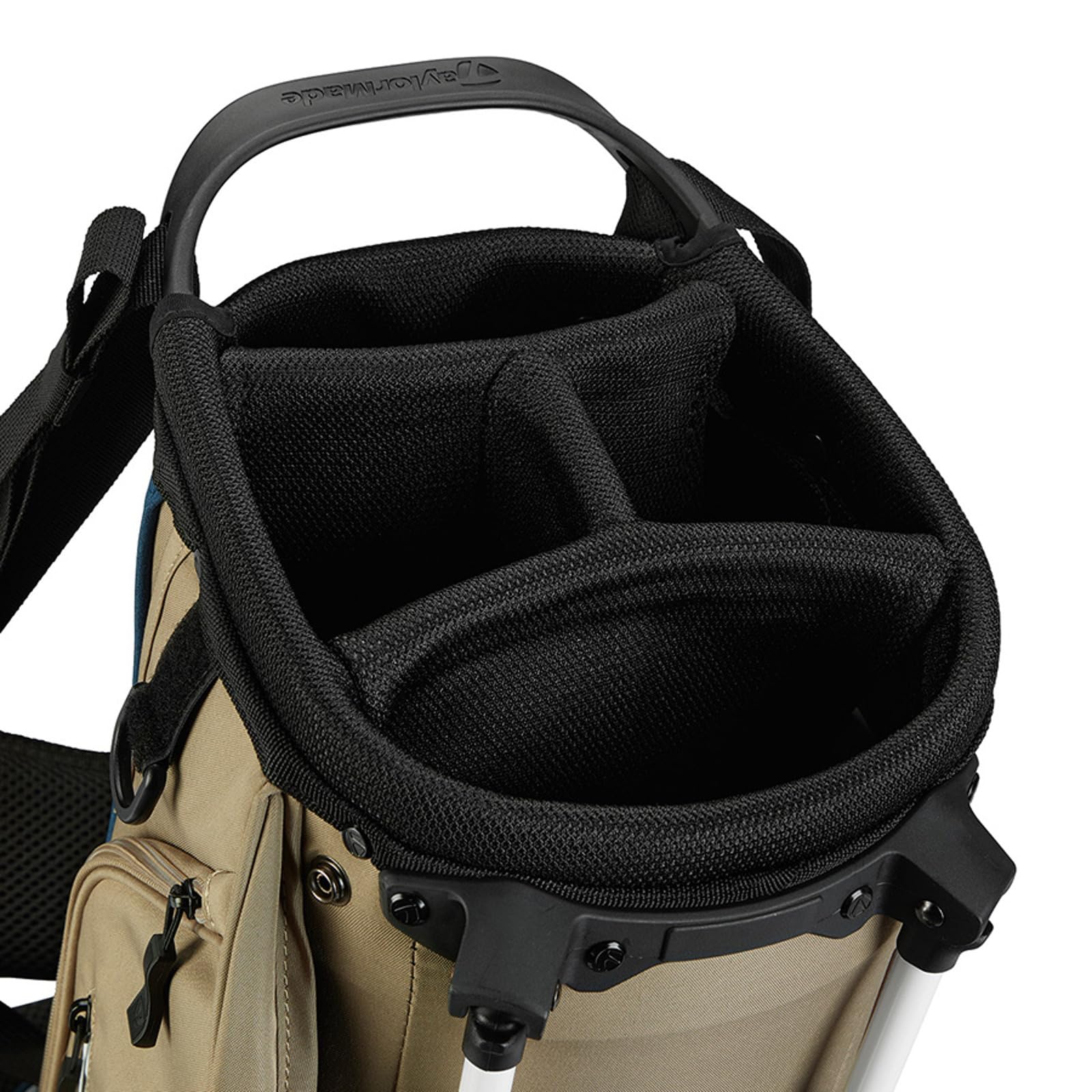 TaylorMade Golf FLEXTECH Stand Bag Navy/TAN