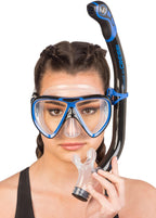Cressi Ikarus & Orion, Black/Blue