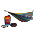 Grand Trunk Double Deluxe Parachute Nylon Hammock - 500Lb Capacity Camping Hammock, 10.5X6.5Ft, Lightweight & Durable (Cabo)