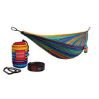 Grand Trunk Double Deluxe Parachute Nylon Hammock - 500Lb Capacity Camping Hammock, 10.5X6.5Ft, Lightweight & Durable (Cabo)
