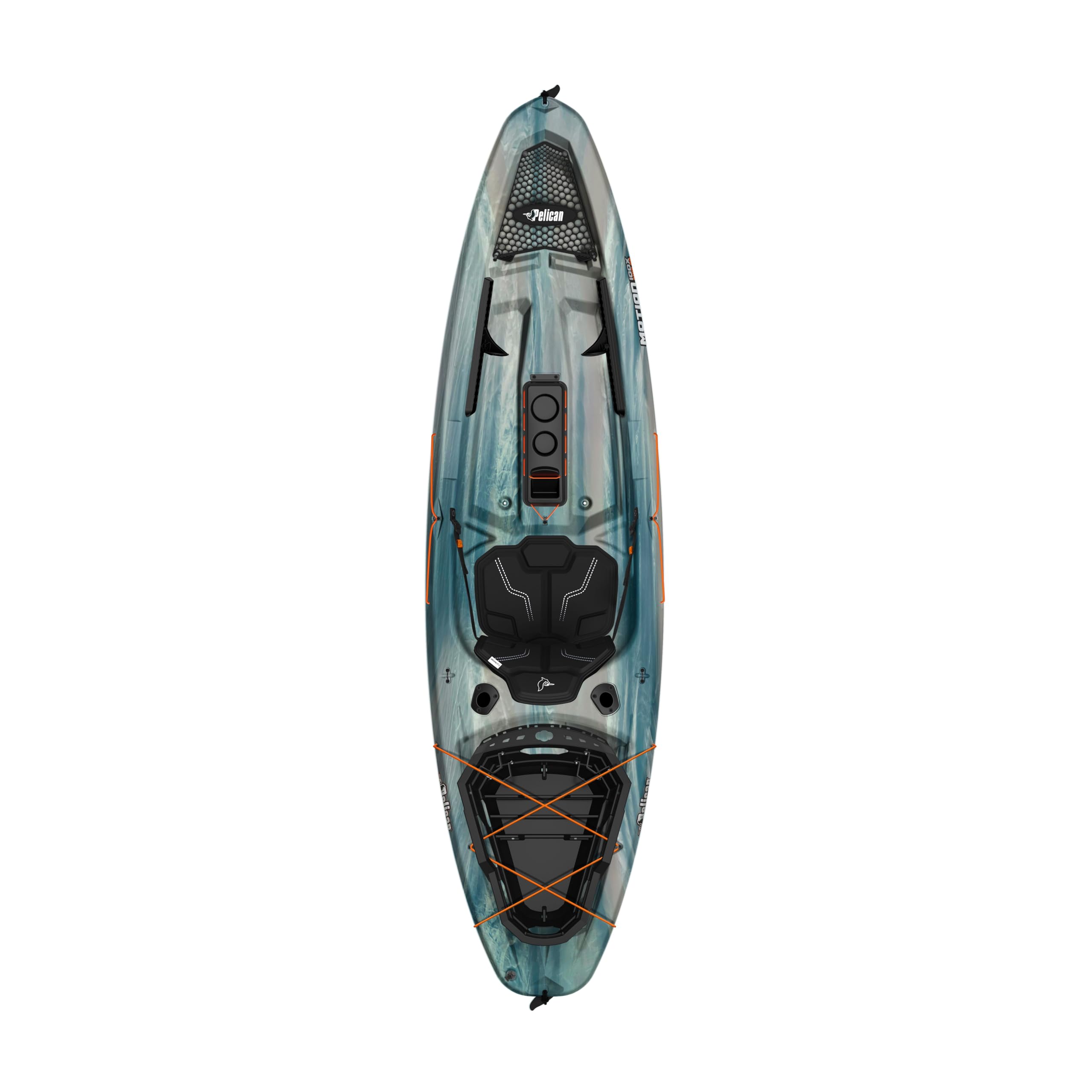 Pelican Sentinel 100X - Angler Sit On Top Fishing Kayak - Forest Mist - Lightweight - Ergolounge Seating System - 10 Ft