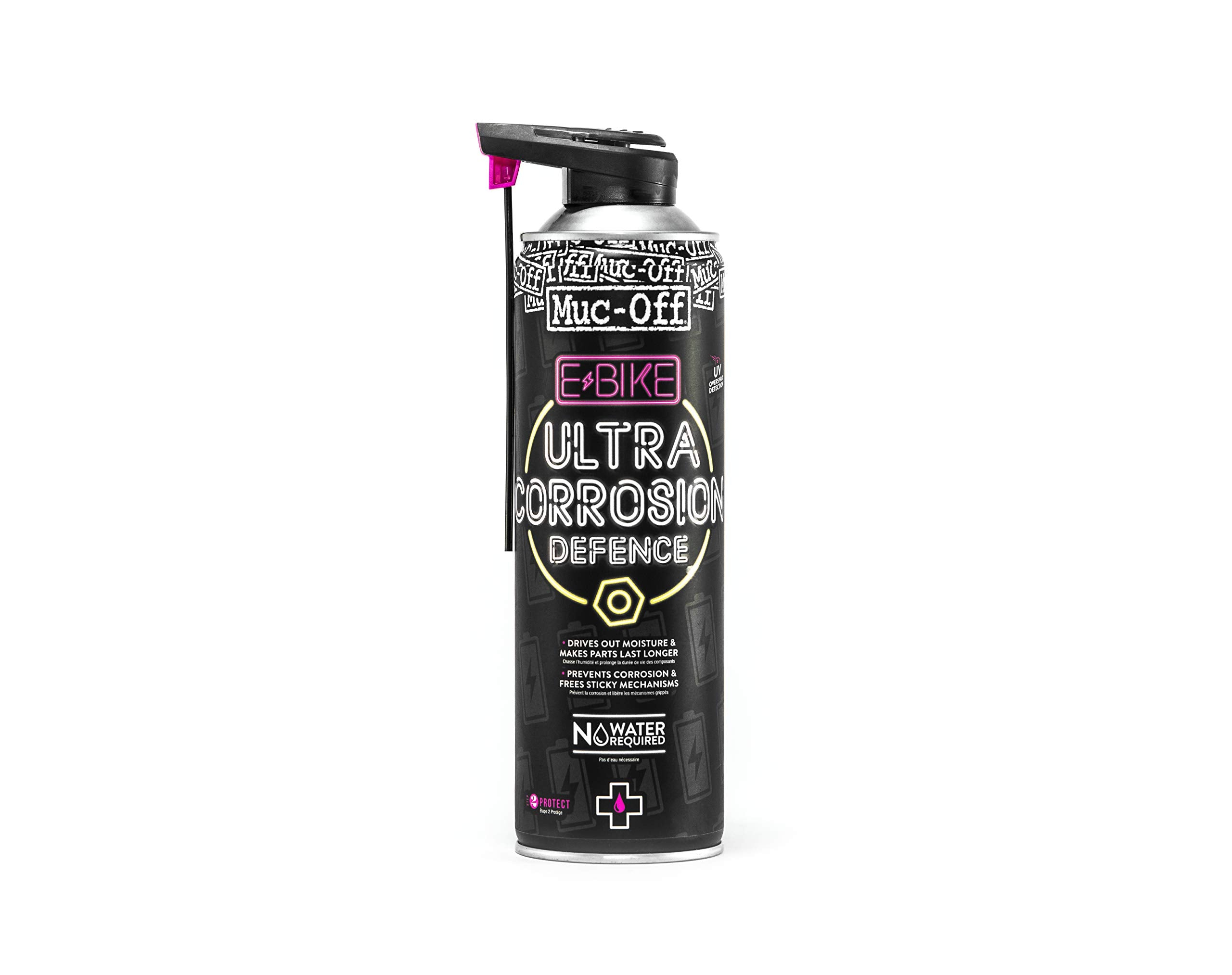 Muc Off 1112 E-Bike Ultra-Corrosion Defence, 485 Millilitres - Advanced Anti-Corrosive Protection Spray For Electric Bikes - Pre