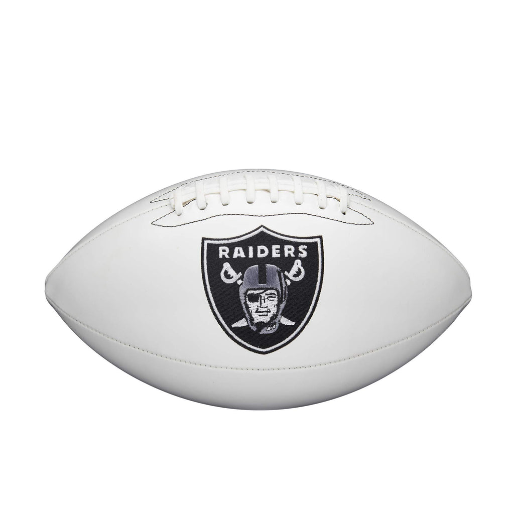 Wilson Nfl Live Signature Autograph Football - Official Size, Las Vegas Raiders