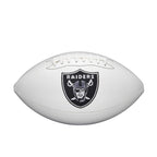 Wilson Nfl Live Signature Autograph Football - Official Size, Las Vegas Raiders