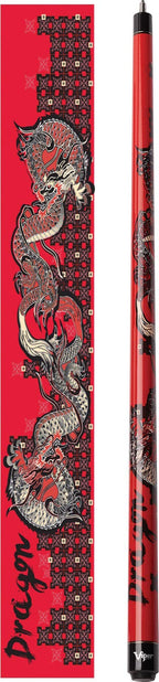 Viper By Gld Products Underground 58'' 2-Piece Billiard/Pool Cue, Dragon, 20 Ounce (50-0659-20)
