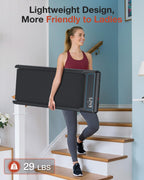 Wellfit 10% Incline Walking Pad, 2.5Hp 4Mph 265 Lb+ Capacity Treadmills For Home, Smart Treadmill With Mute Remote And App Contr