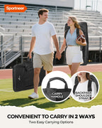 Sportneer Stadium Seats For Bleachers, Bleacher Chairs With Back And Cushion Bleacher Seats With Back Support Padded Stadium Cha