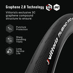Vittoria Rubino Pro Control Iv Graphene 20 - Performance Road Bike Tire For The Worst Road Conditions - Foldable Bicycle Tires (
