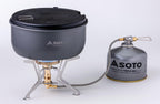 Soto Fusion Trek Detachable Camping Stove With Micro Regulator Valve System, Wind-Resistance Camp Stove For Outdoors, Camping, H