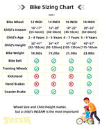 Joystar 12 Inch Kids Bike For 2 3 4 Years Boys Girls Gifts Bikes Child Toddler Bicycle With Training Wheels Bmx Style 85% Assemb