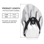 Contour Swim Paddles Hand, Swim Training Hand Paddles With Adjustable Straps, Swimming Hand Paddles For Women And Men