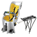 Topeak BabySeat II with MTX 2.0 Rack for 26    Non-Disc Bikes - Child Seat with Suspension System, Adjustable Harness, Wrap-Arou