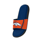 FOCO Denver Broncos NFL Mens Foam Sport Slide - L