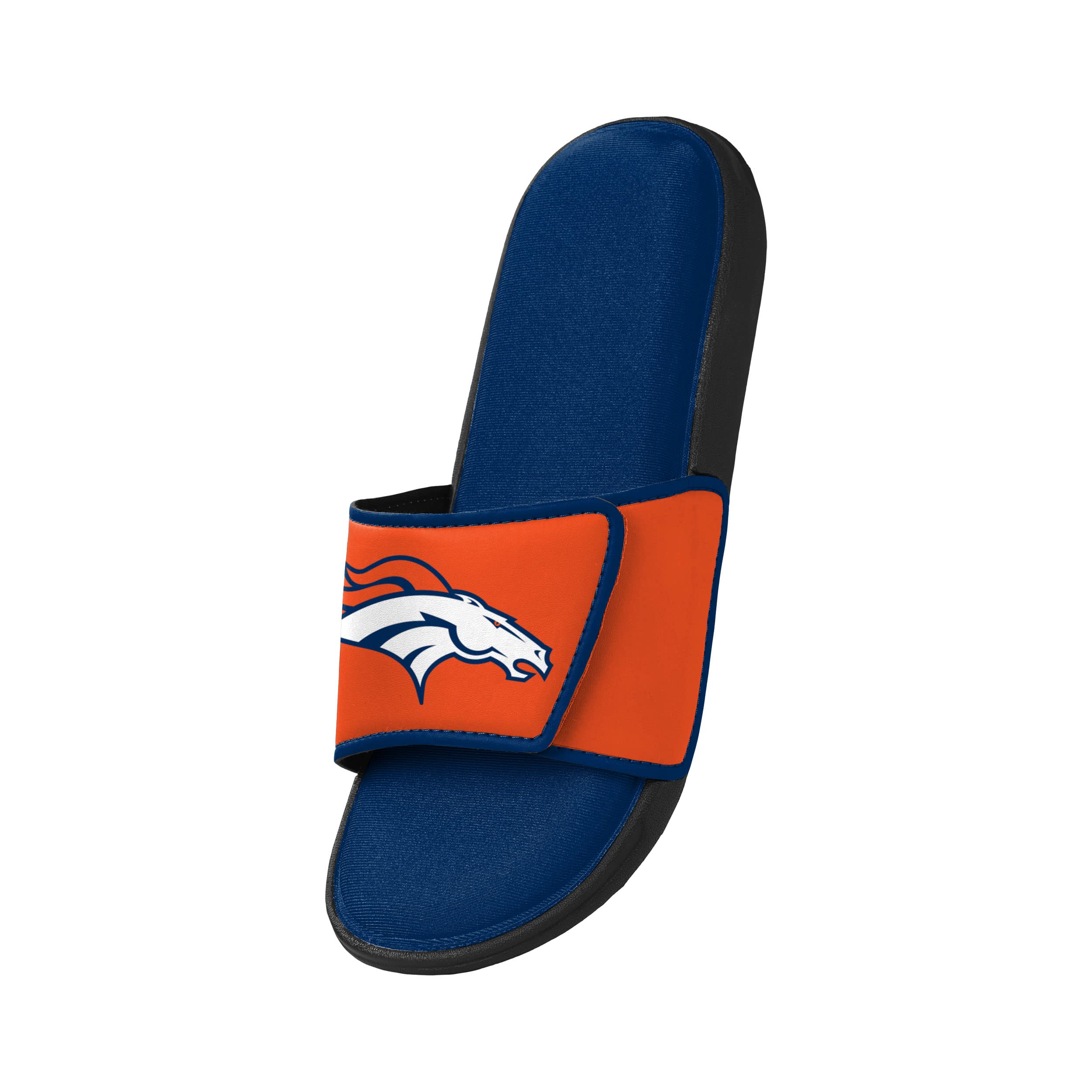 FOCO Denver Broncos NFL Mens Foam Sport Slide - XL
