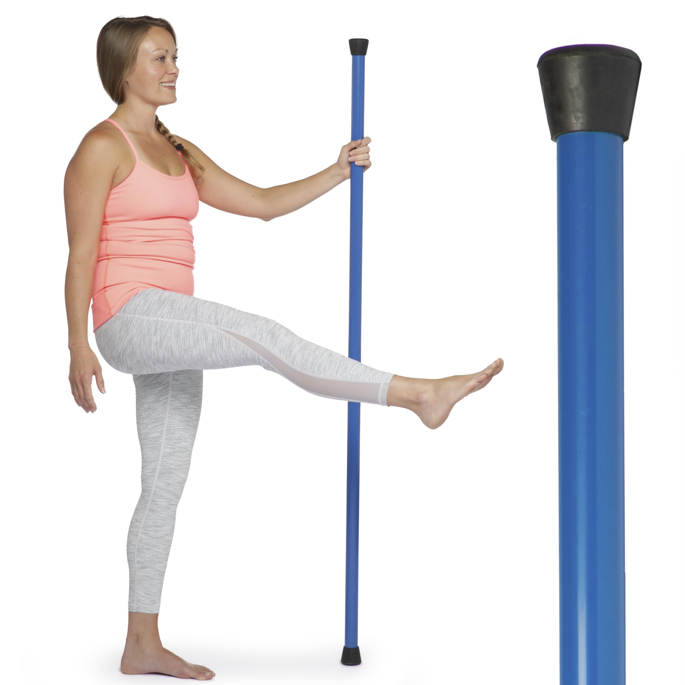 Booyah Stik By Bob And Brad - Exercise And Mobility Stick For Stretching, Walking, Mobility And Balance