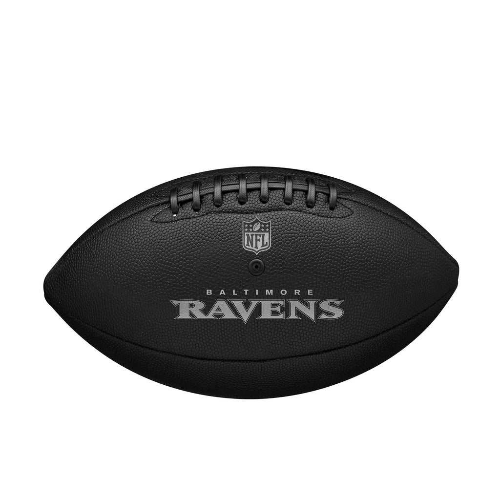 Wilson Nfl Team Metallic Premiere Football - Official Size, Baltimore Ravens