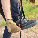 Wildken Adjustable Climbing Ascender Sling Foot Loop Ascender Webbing Sling For Outdoor Mountaineering, Rock Climbing, Expeditio