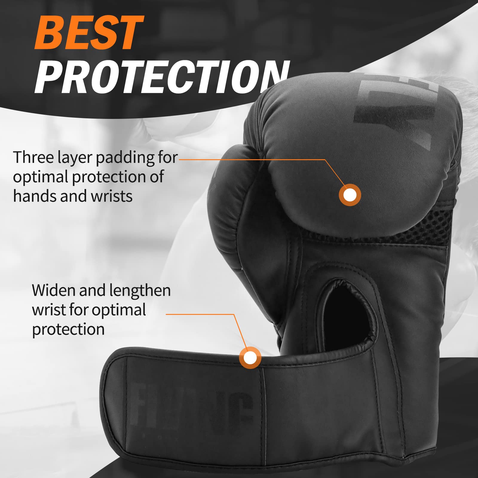 Boxing Gloves For Men And Women Suitable For Boxing Kickboxing Mixed Martial Arts Muay Thai Mma Heavy Bag Fighting Training Boxi