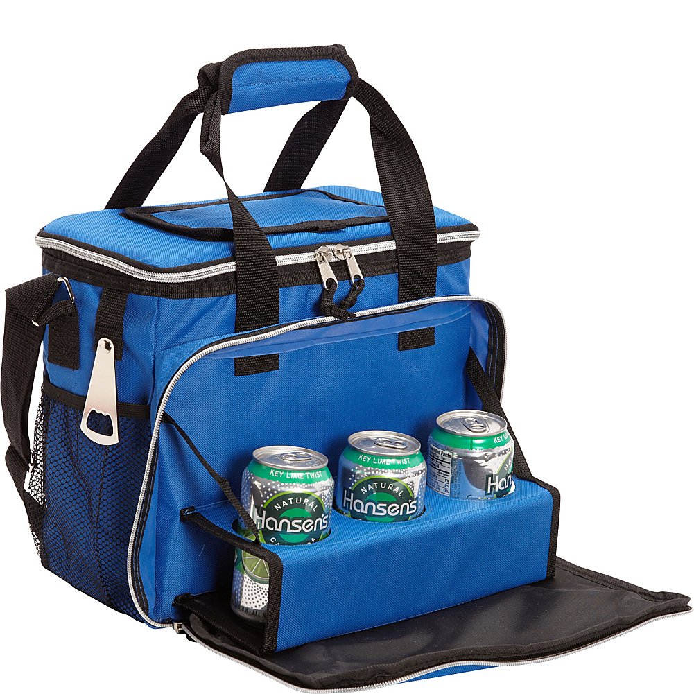 Preferred Nation Cooler With Tray (24 Pack), Black, 12'' X 11'' X 6 1/2''